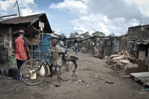 Inside Mathare, Slum in Kenia, Foto von Sandra Gätke